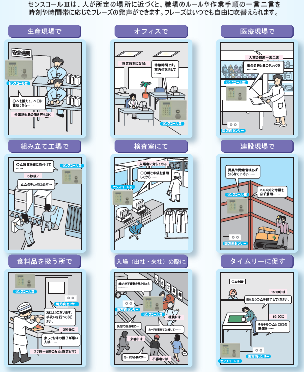 センスコール活用例